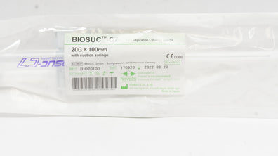 Havels BIO20100 BIOSUC-C7 Fine Aspiration Cytology Ndle. 20G x 100mm (x)